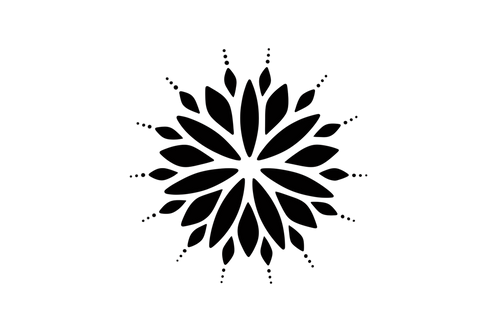 floral rosette