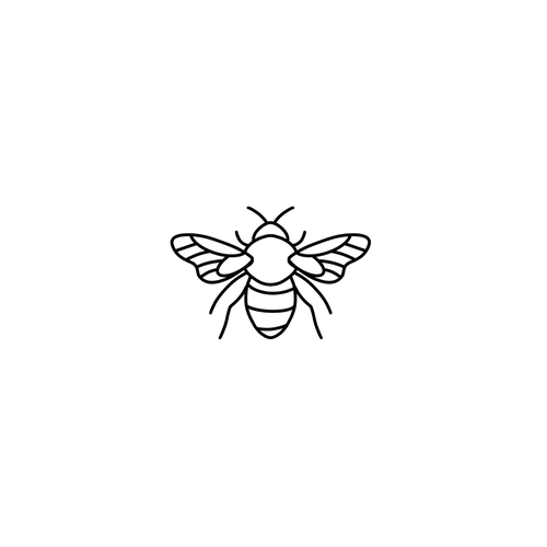 Minimalist bee