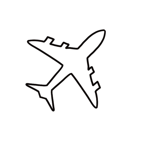 Airplane tattoo