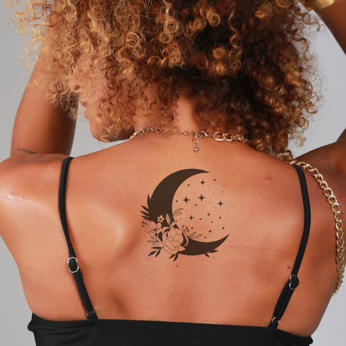 Moon tattoo