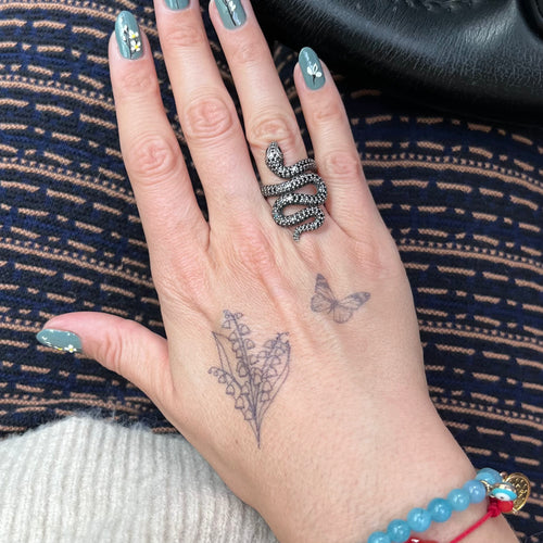 Lily of the valley tattoo