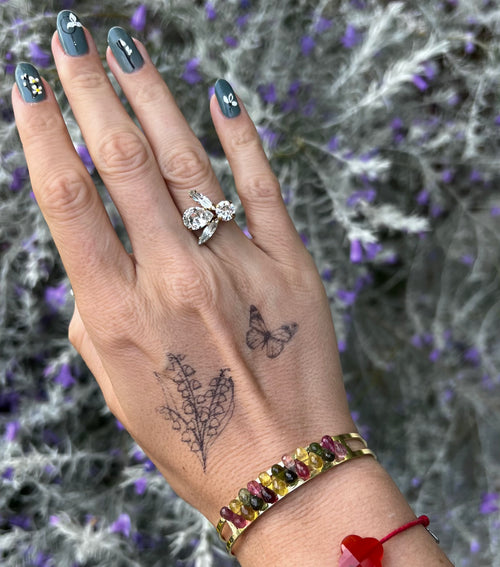 Lily of the valley tattoo