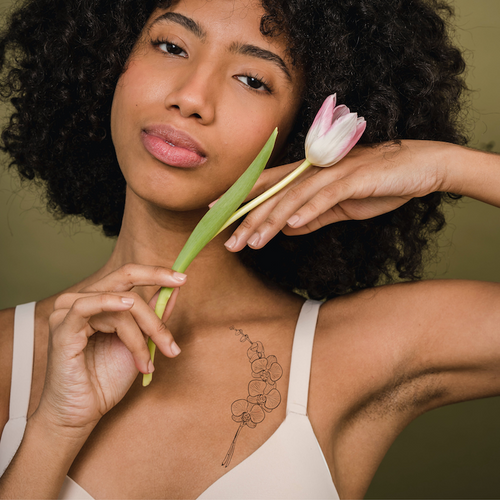 Orchid tattoo