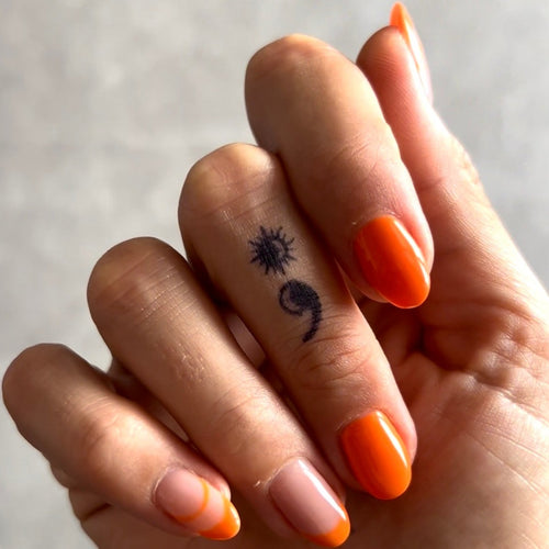 semicolon sun