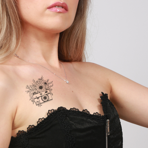 Camera tattoo