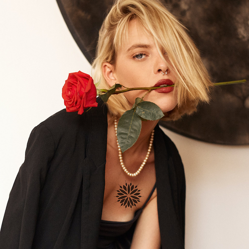 floral rosette