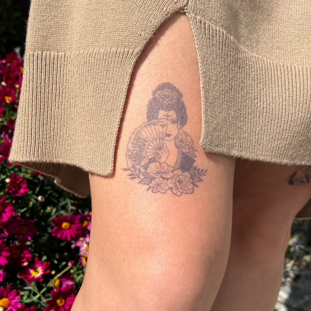 Geisha fan