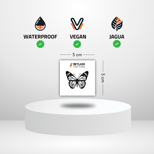 Minimalist butterfly