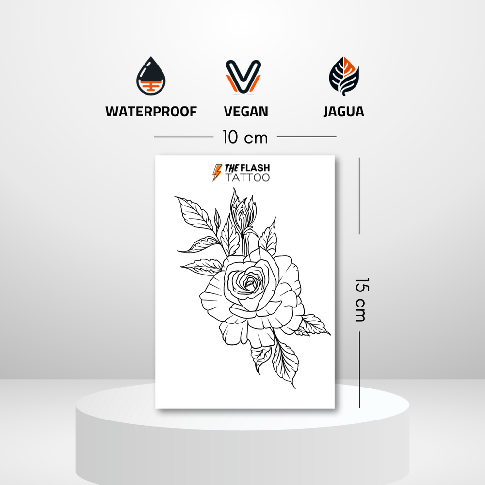 Tatouage réaliste grand format idéal pour femme