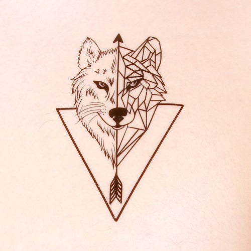 geometric wolf 