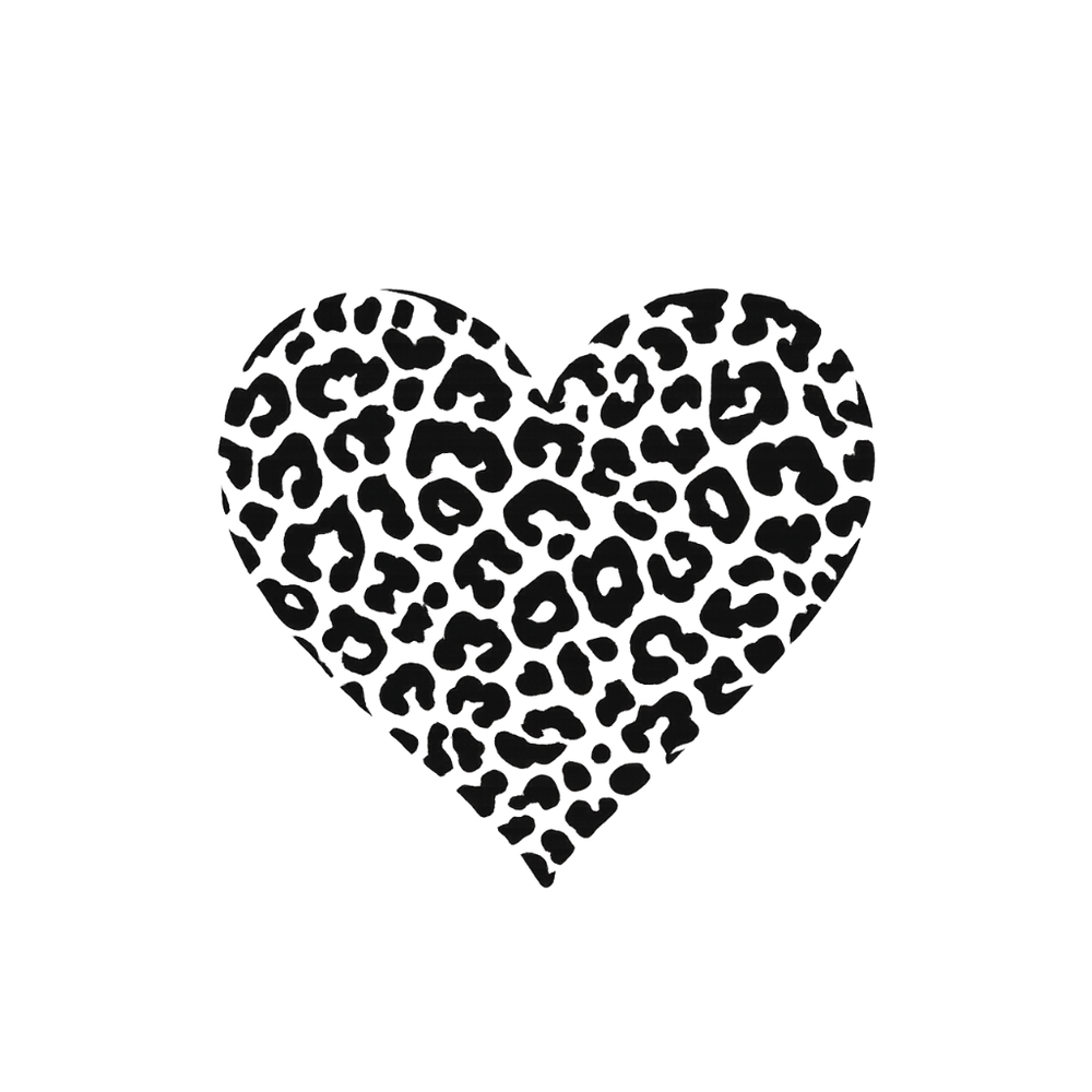 Coeur léopard