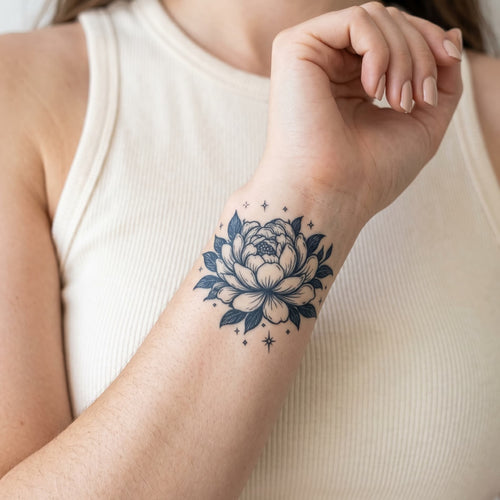 Dahlia tattoo