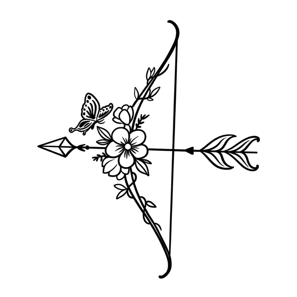 Flower arrow