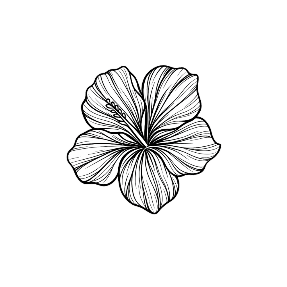 Hibiscus tattoo