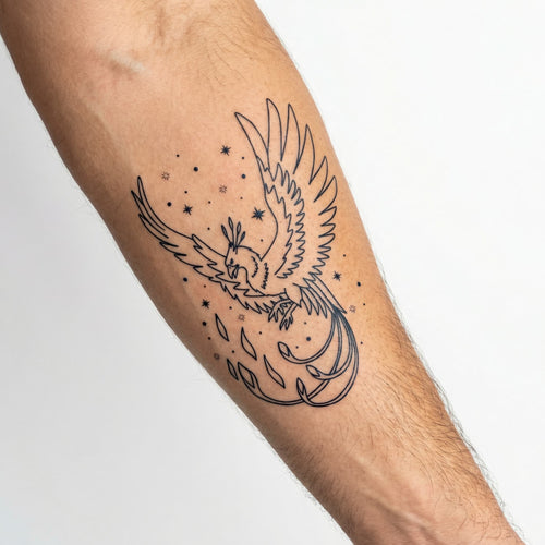 Tatouage homme phénix