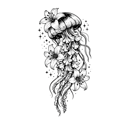 Jellyfish tattoo
